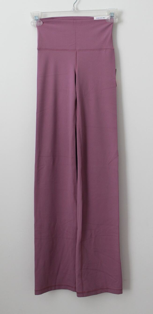 Old Navy Womens High-Waisted StudioSmooth Straight Legging Dusk Bloom Size XS